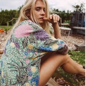 Arnhem Multicolor Floral Kimono